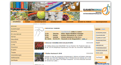 Desktop Screenshot of elisabethschule.de