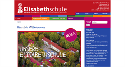 Desktop Screenshot of elisabethschule.net